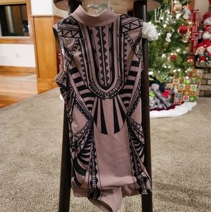 Tribal Short leotard